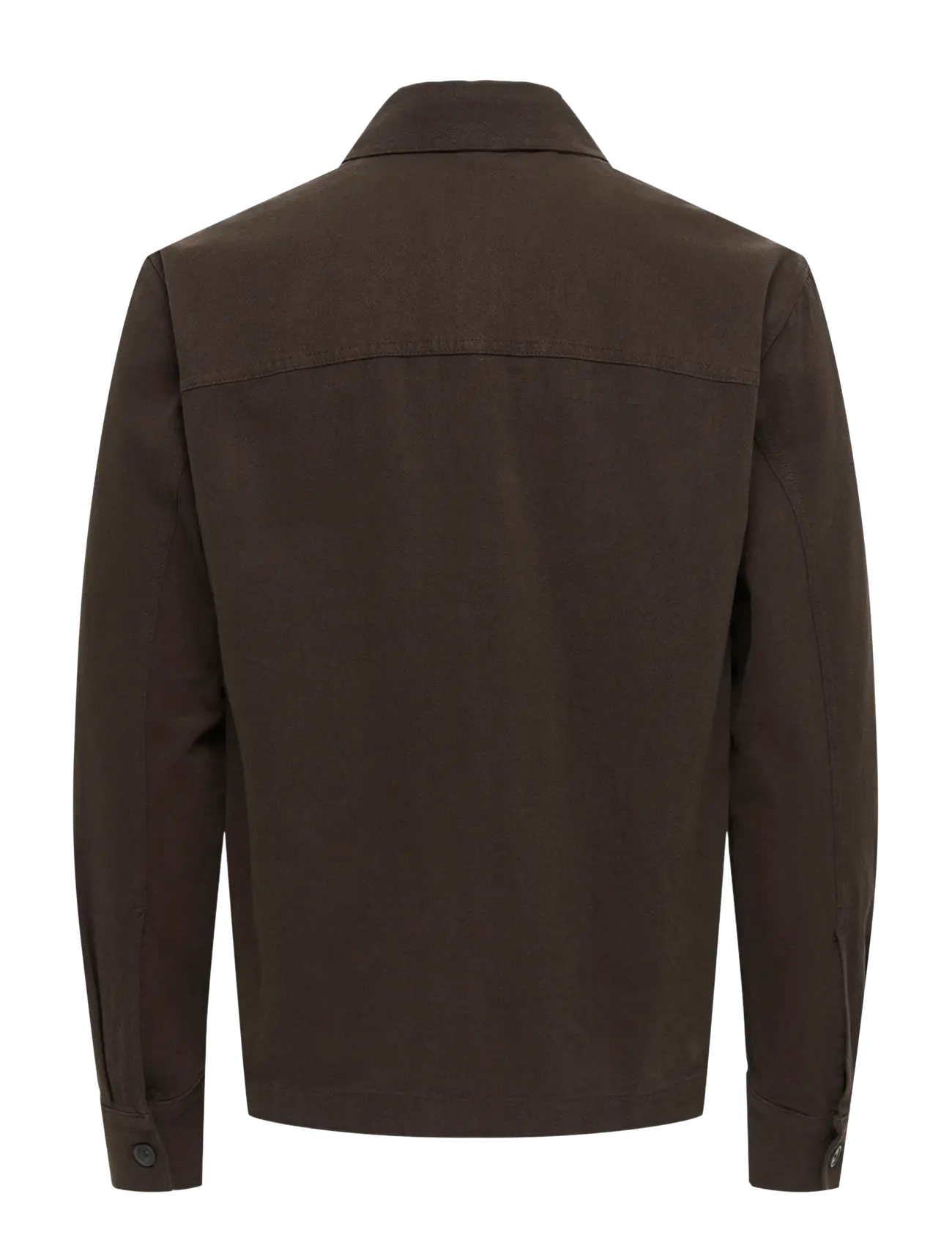 ONLY & SONS - ONSCOLT REG L/S 0570 SHIRT NOOS - kollektioner - coffee bean - 2