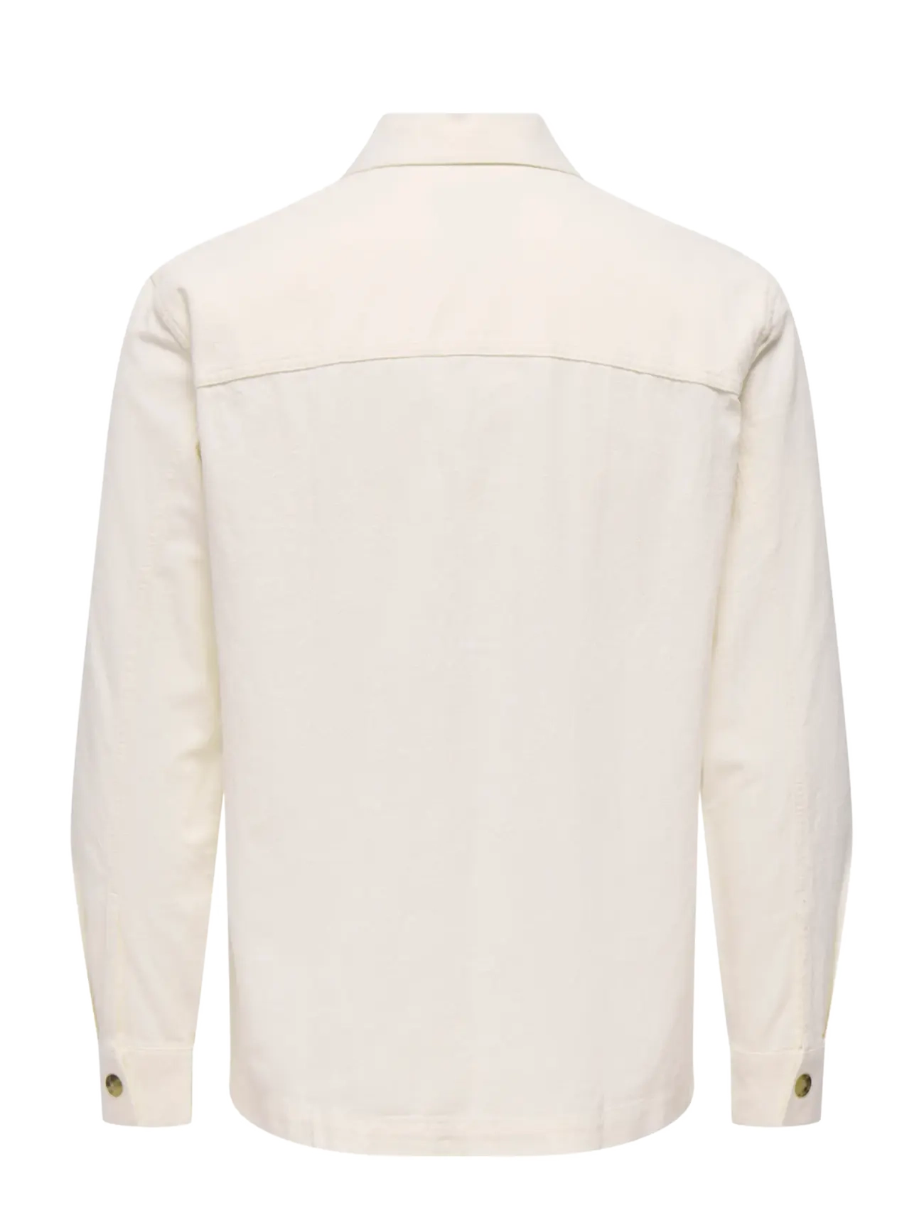 ONLY & SONS - ONSCOLT REG L/S 0570 SHIRT NOOS - nos éditoriaux - gardenia - 2
