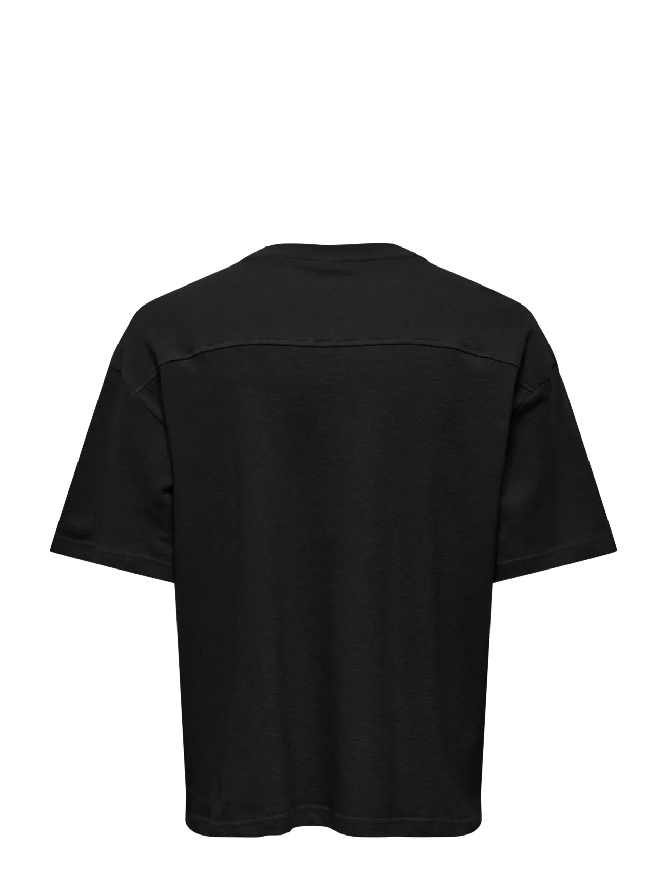 ONLY & SONS - ONSLENNY OVZ SS STRCT TEE NOOS - korte mouwen - black - 2