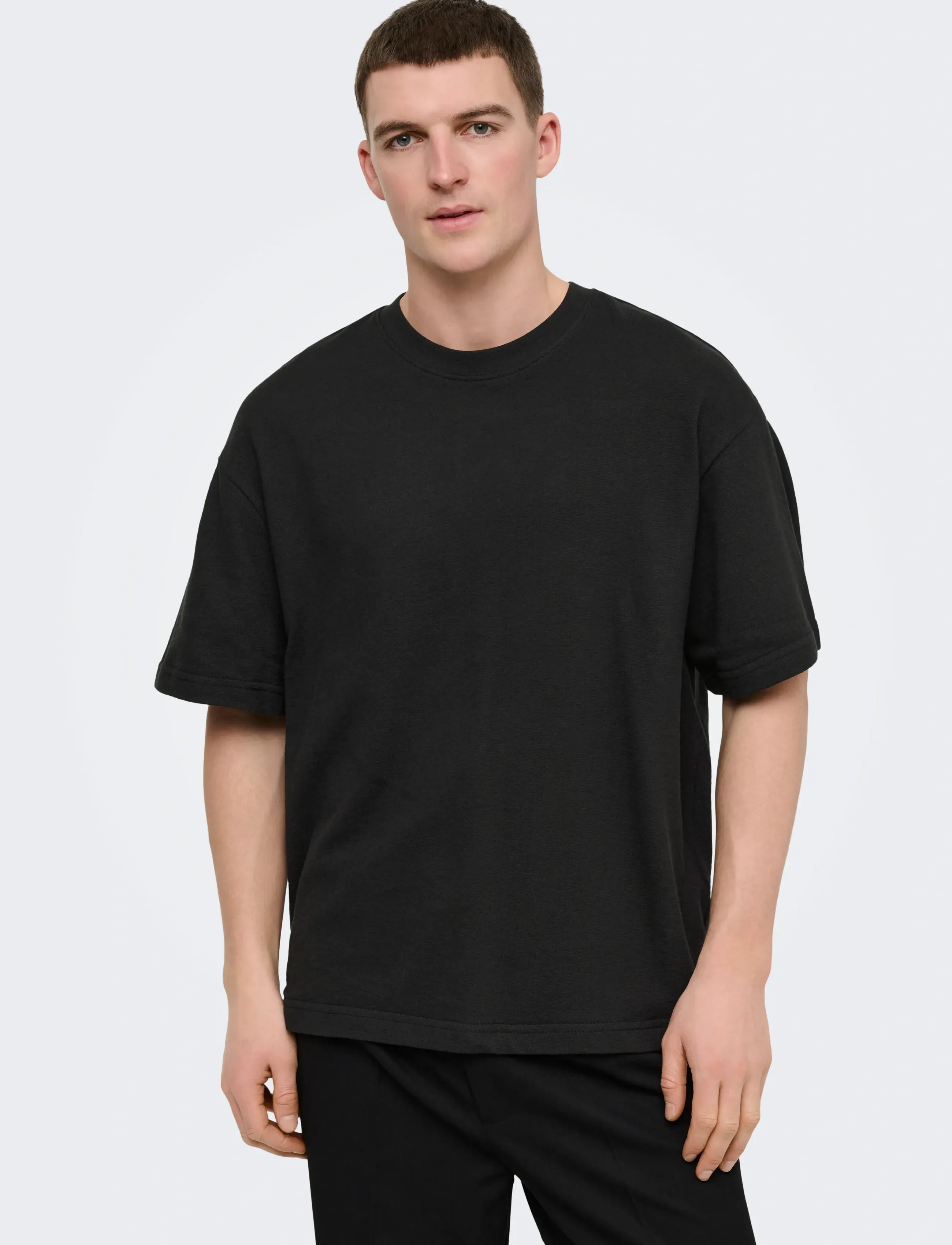 ONLY & SONS Onslenny Ovz Ss Strct Tee Noos t-shirts herr – bild 5