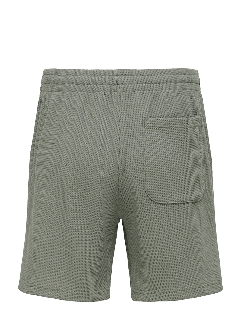 ONLY & SONS - ONSTOBIE RLX S WAFFLE SHORTS - hosen - castor gray - 2