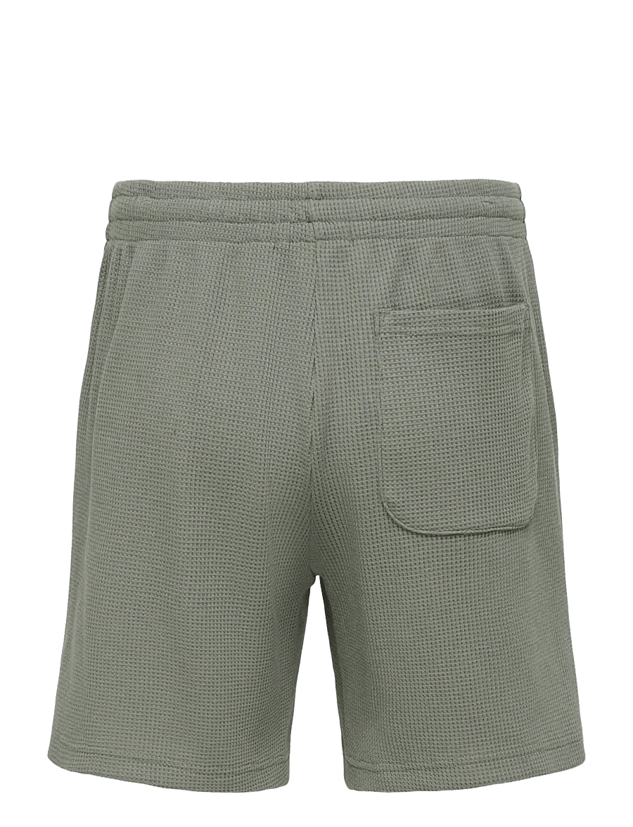 ONLY & SONS - ONSTOBIE RLX S WAFFLE SHORTS - shorts - castor gray - 2