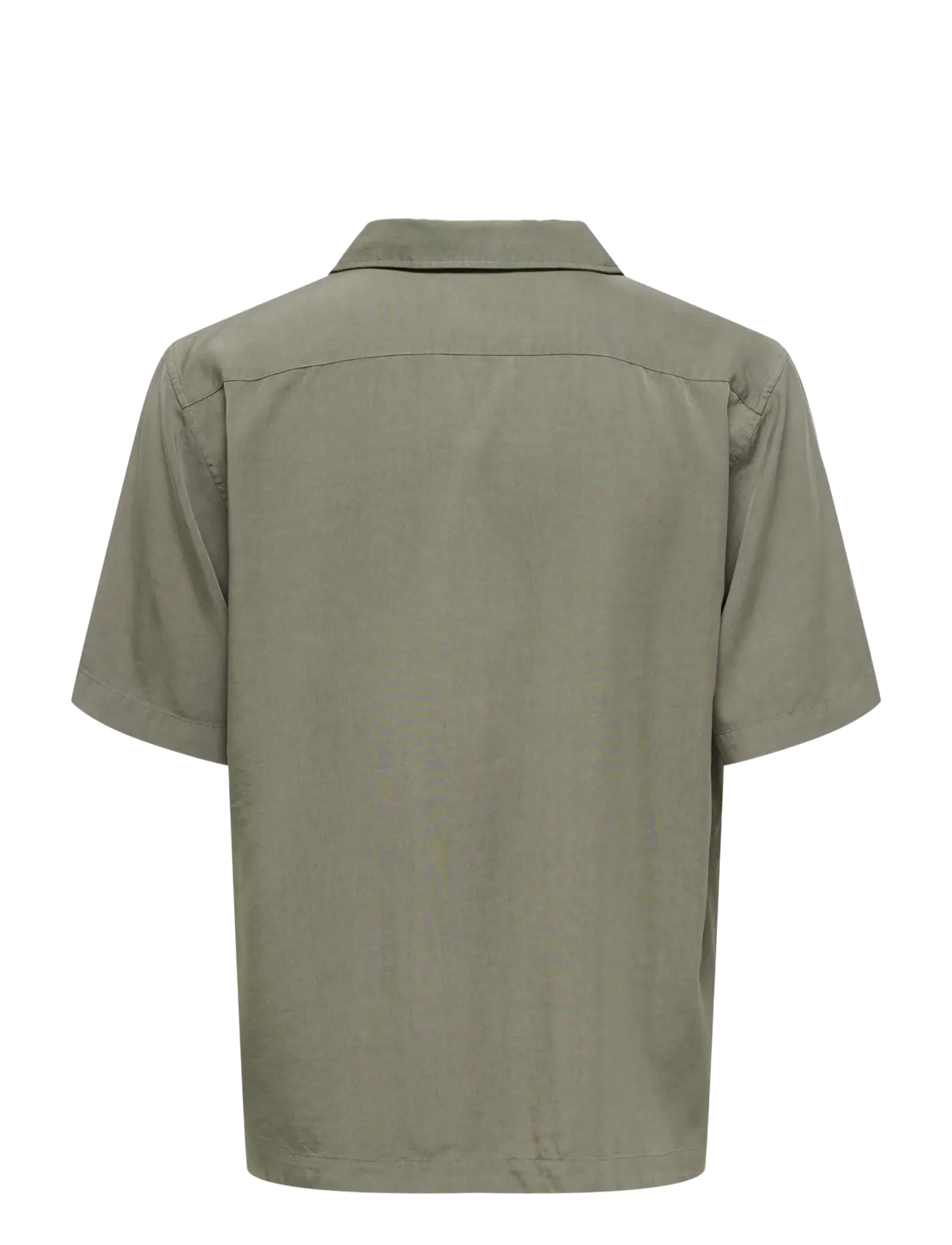 ONLY & SONS - ONSPERU SS REG TENCEL SHIRT NOOS - lühikeste varrukatega särgid - castor gray - 2