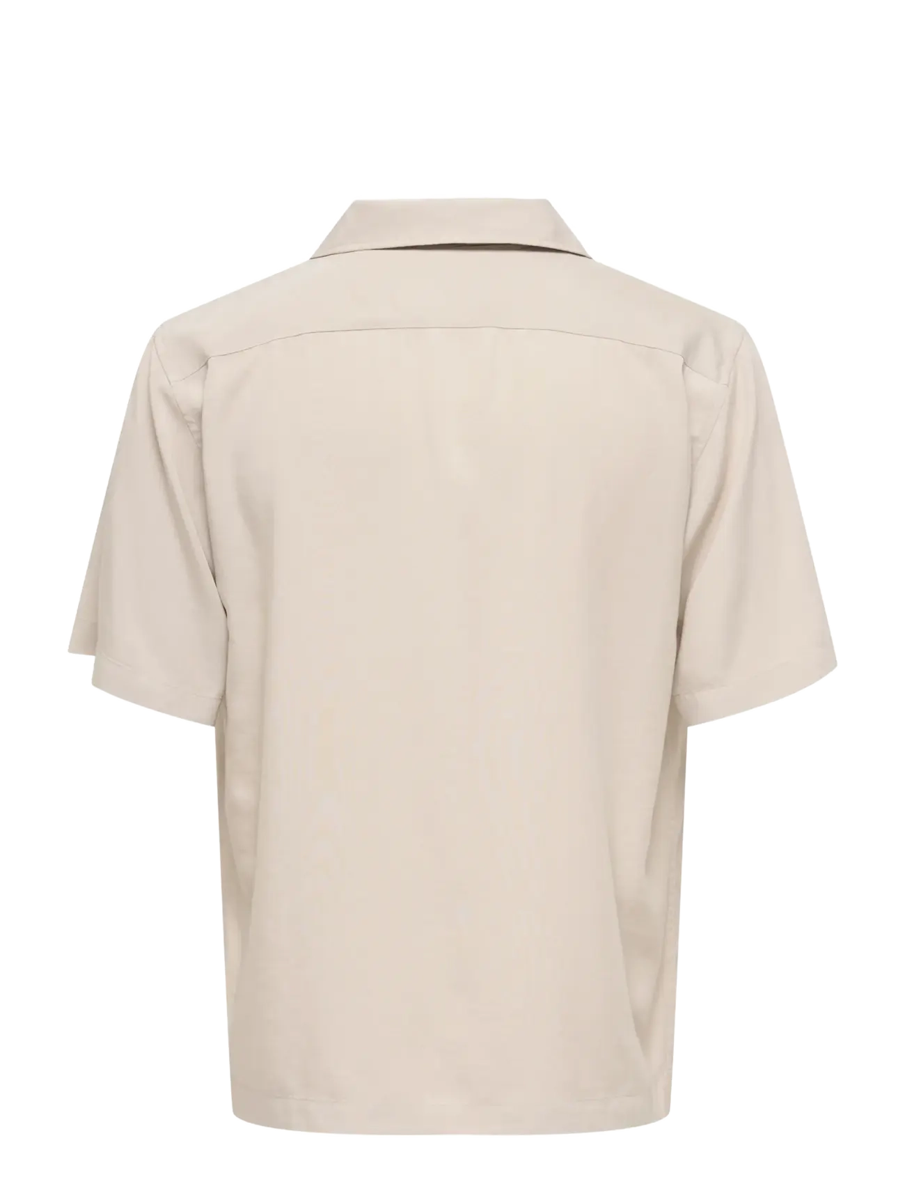 ONLY & SONS - ONSPERU SS REG TENCEL SHIRT NOOS - kortærmede skjorter - silver lining - 2