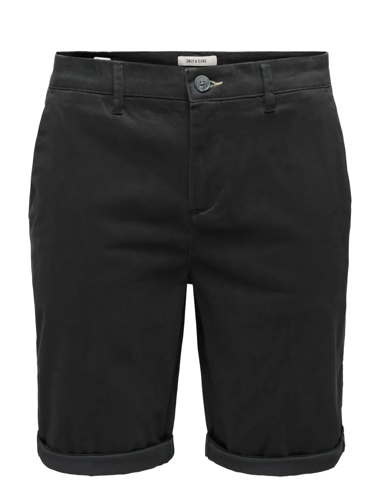 ONLY & SONS ONSSAUL 0573 SHORTS NOOS - Chinos shorts - BLACK / black