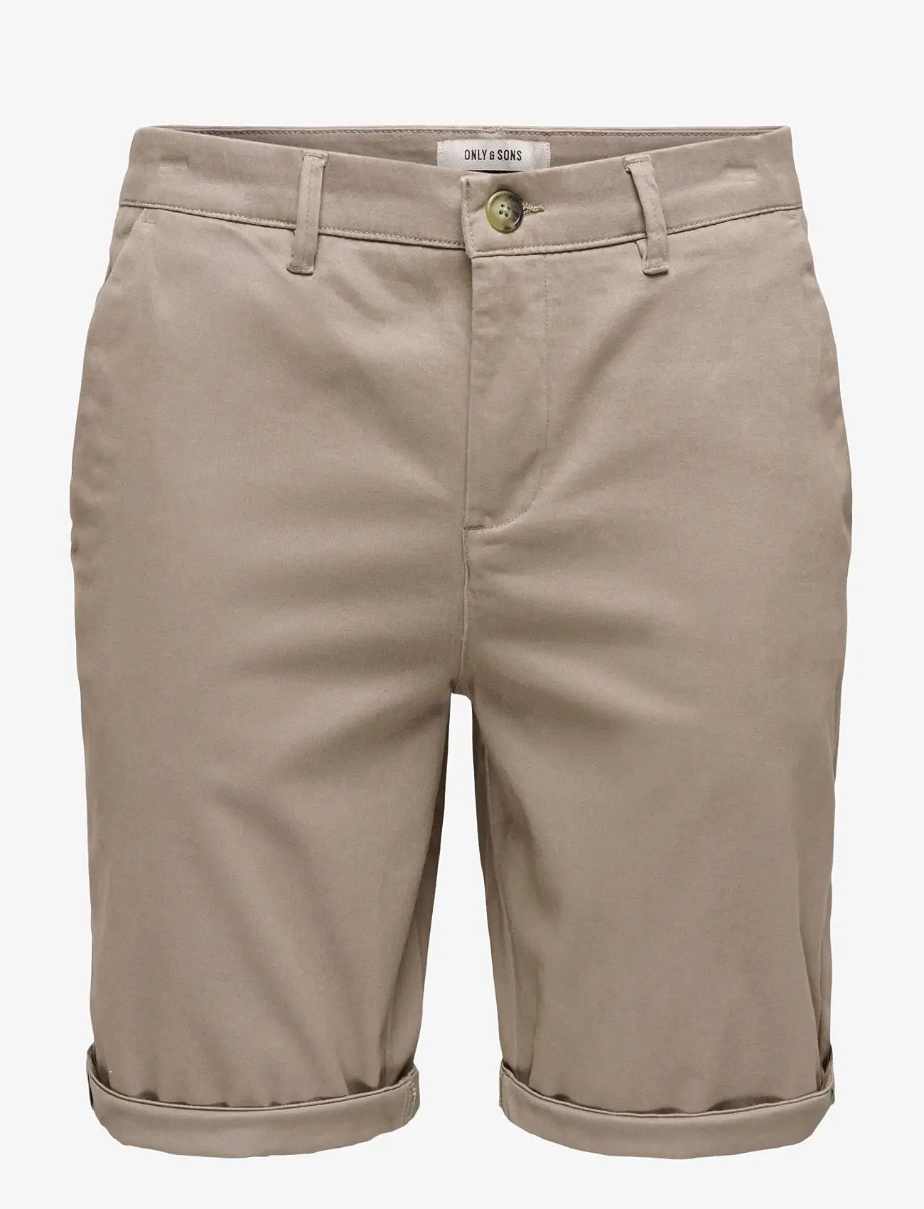 ONLY & SONS - ONSSAUL 0573 SHORTS NOOS - chinos shorts - desert taupe - 1