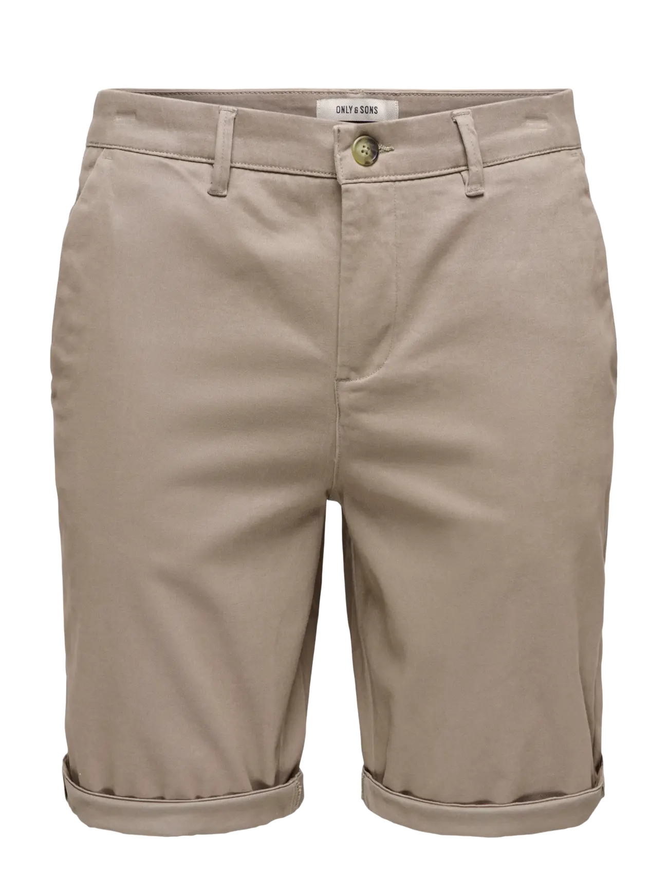 ONLY & SONS - ONSSAUL 0573 SHORTS NOOS - lühikesed chino-püksid - desert taupe - 1