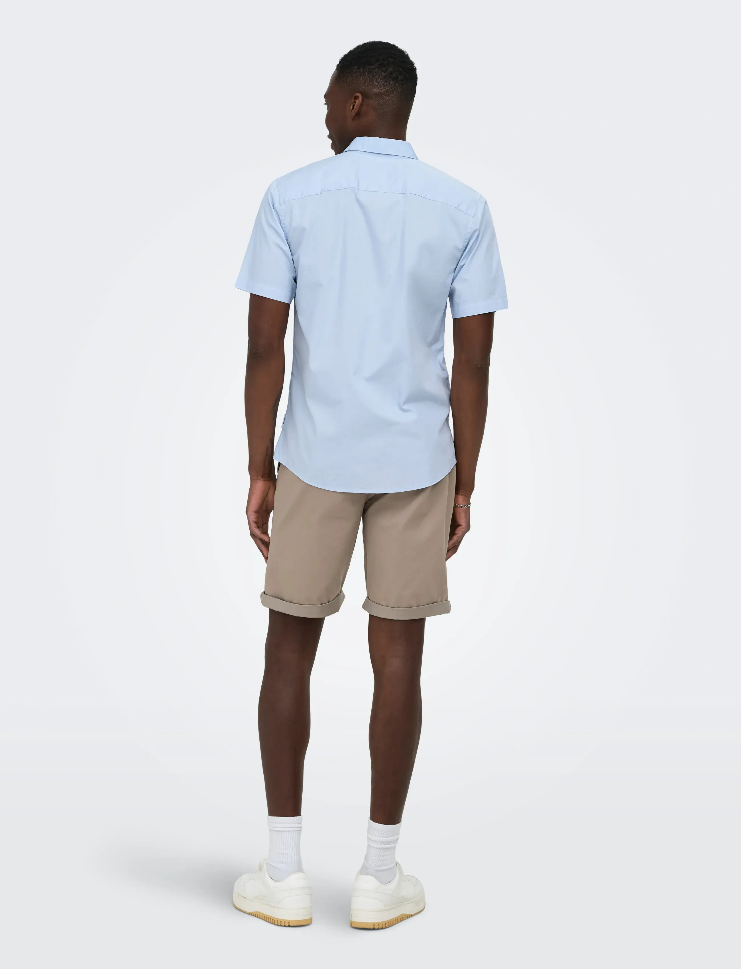 ONLY & SONS - ONSSAUL 0573 SHORTS NOOS - lühikesed chino-püksid - desert taupe - 3