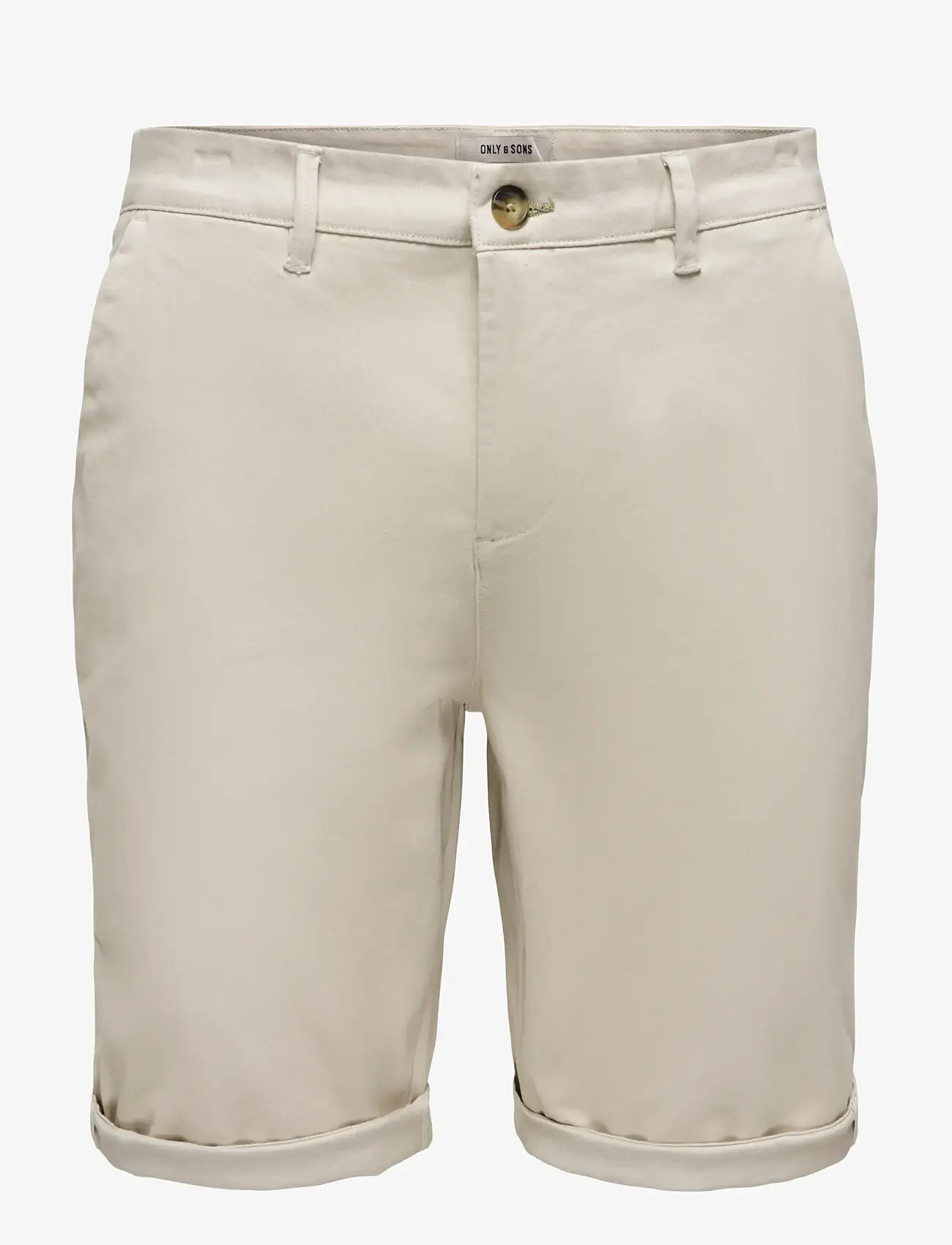 ONLY & SONS - ONSSAUL 0573 SHORTS NOOS - chinos shorts - silver lining - 1