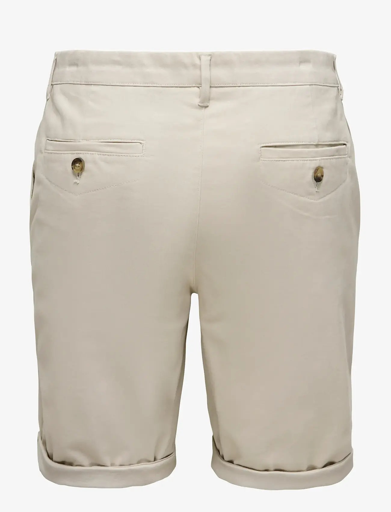 ONLY & SONS - ONSSAUL 0573 SHORTS NOOS - chinos shorts - silver lining - 2