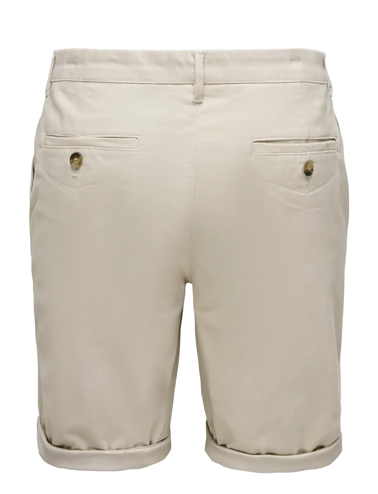 ONLY & SONS - ONSSAUL 0573 SHORTS NOOS - chinos shorts - silver lining - 2
