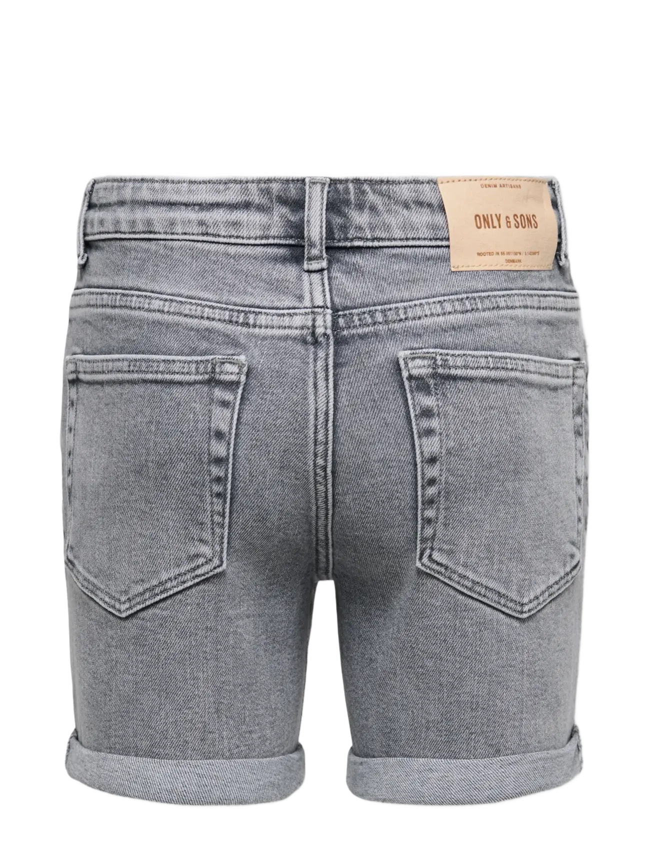 ONLY & SONS - OSJPLY MG 6499 TAI DNM SHORTS - denimshorts - medium grey denim - 1