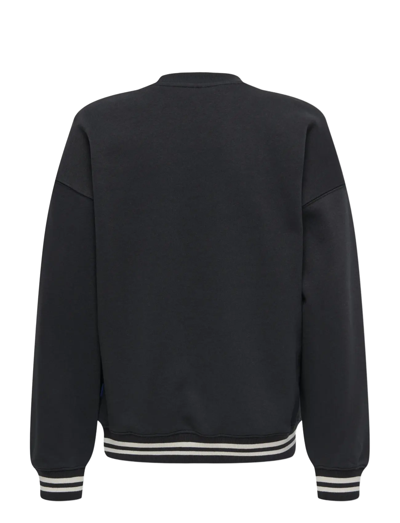 ONLY & SONS - OSJCONNOR OVZ ART VTG LS CREW SWT - sweatshirts - jet black - 1