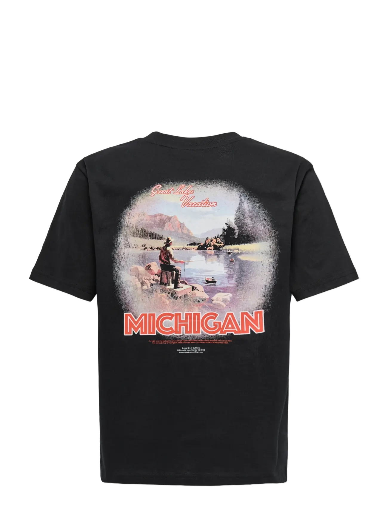 ONLY & SONS - OSJFRED STATES LIFE RLX SS TEE JRS - kortærmede t-shirts - black - 1