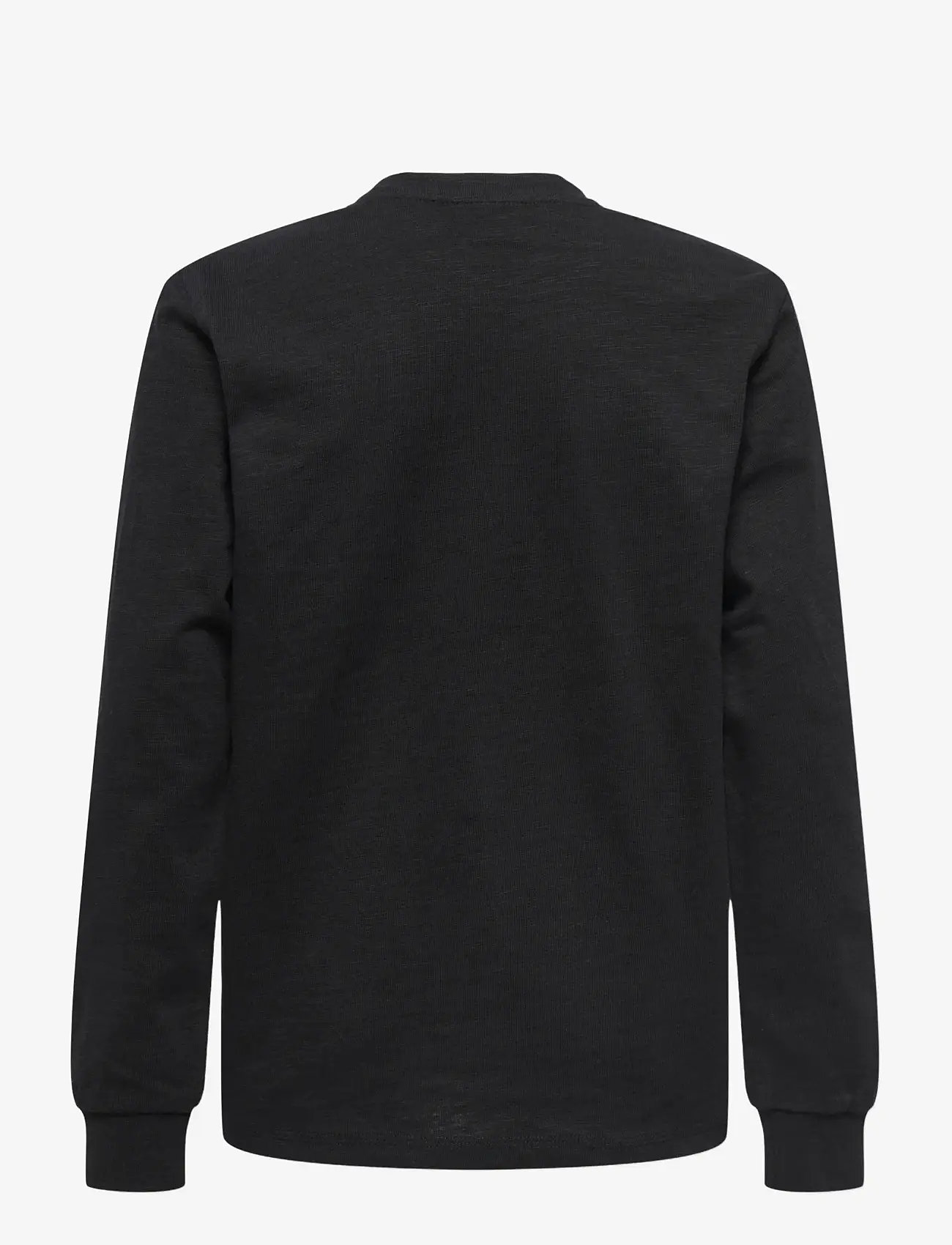 ONLY & SONS - OSJMACKEY REG LS LOGO TEE JRS - långärmade t-shirts - jet black - 1