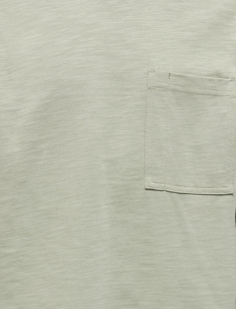 ONLY & SONS - OSJMACKEY REG LS LOGO TEE JRS - langærmede t-shirts - seagrass - 2