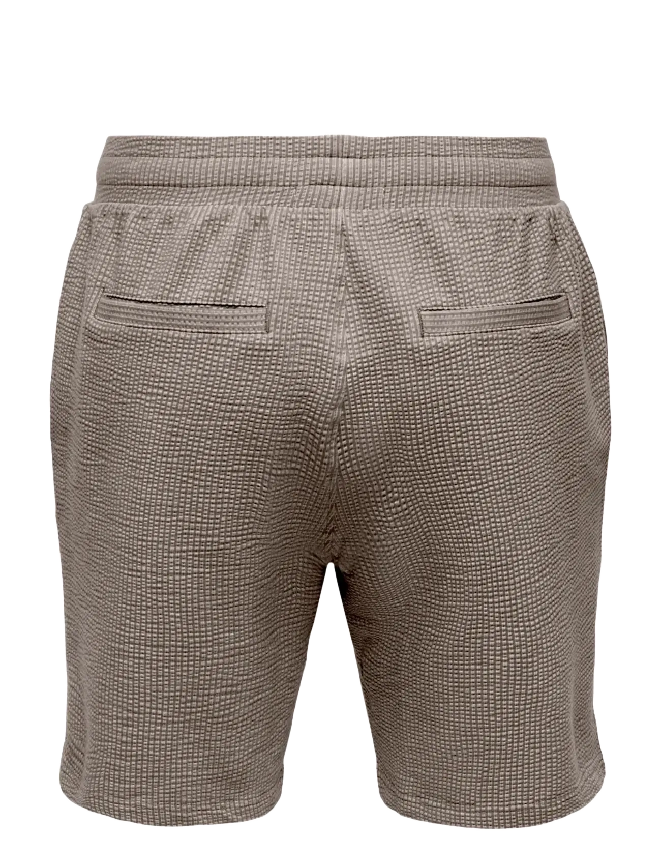 ONLY & SONS - ONSKIAN LIFE REG SEERS. STRP SHORTS VD - hversdagsstuttbuxur - coffee bean - 1