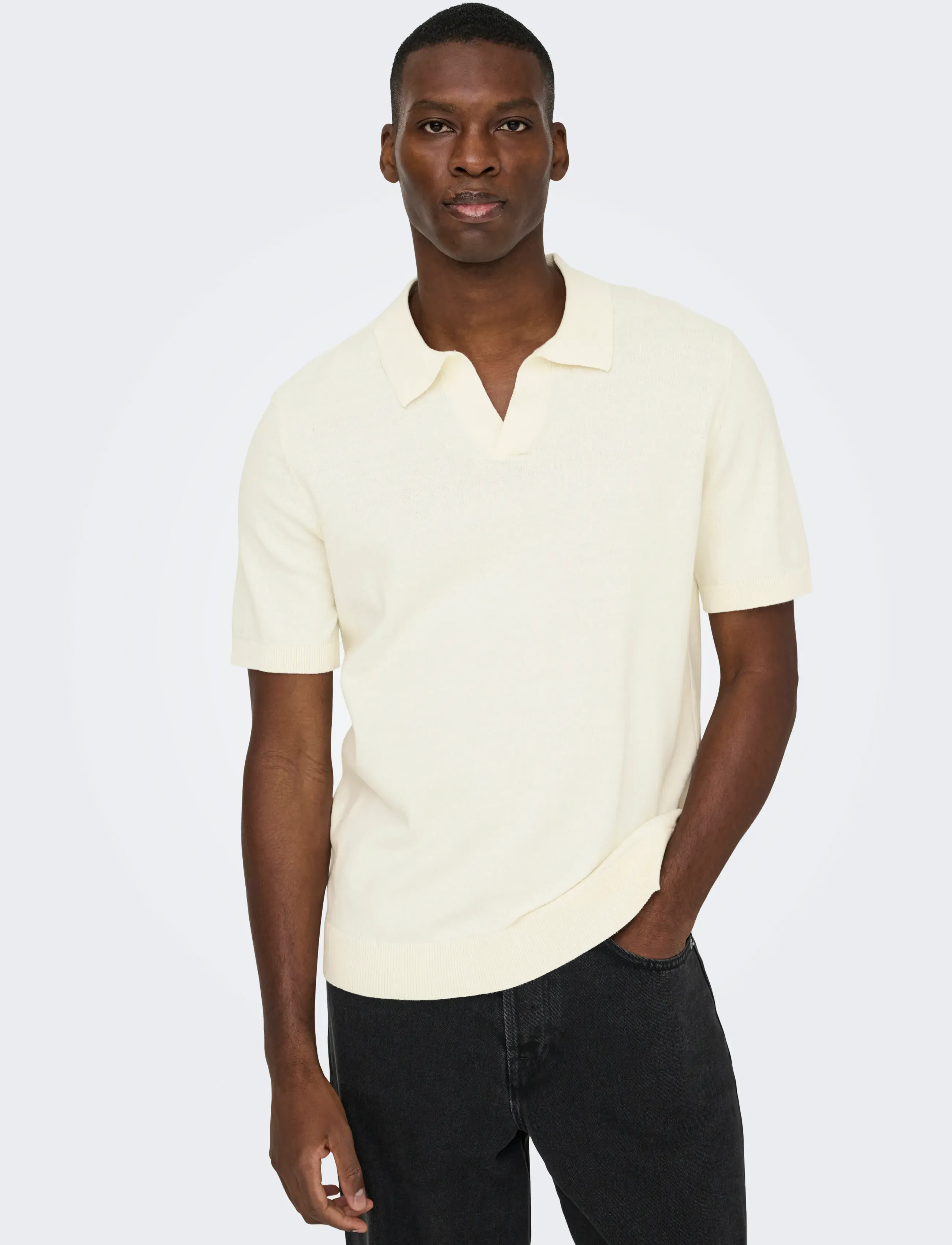 Onsthy Life Reg Ss Resort Knit 3
