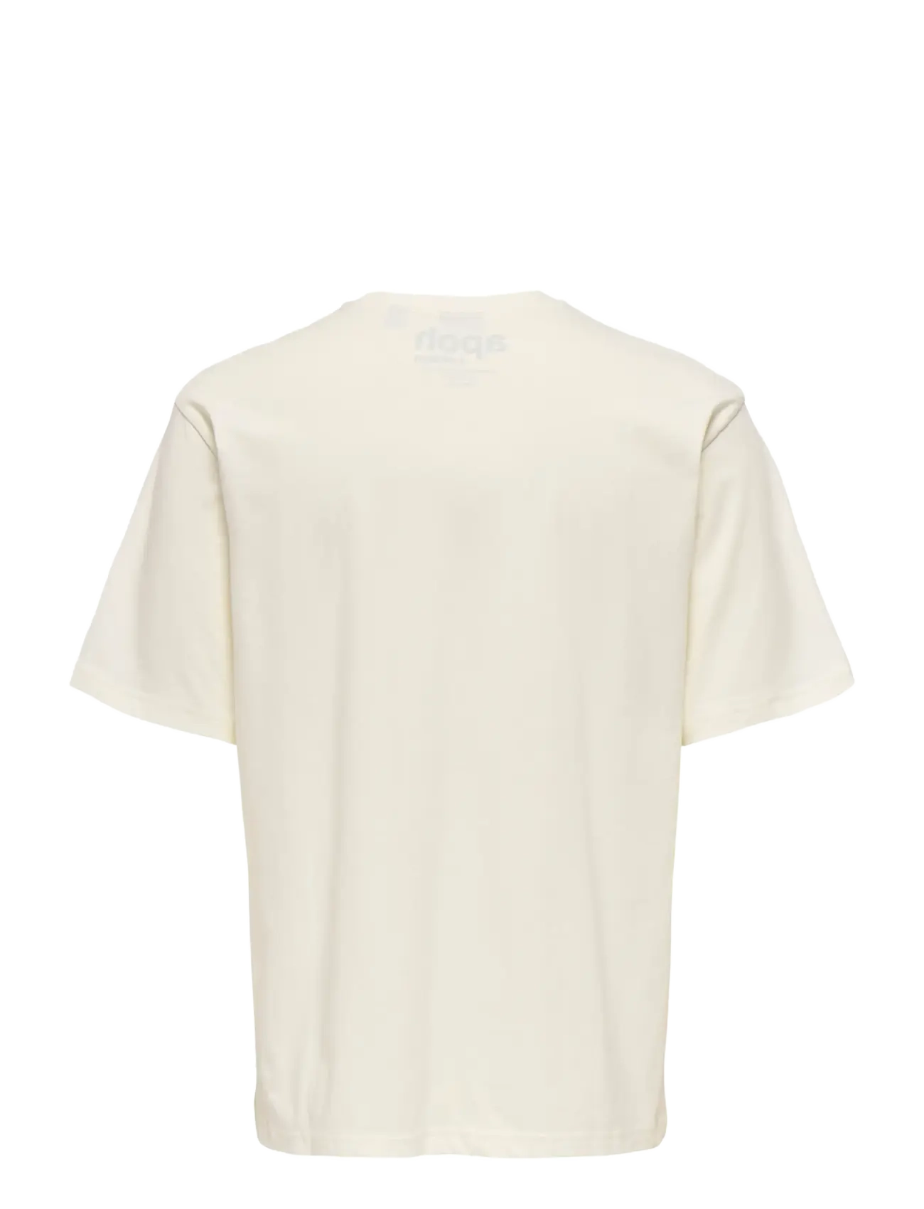 ONLY & SONS - ONSMONALISA RLX SS LIC TEE VD - lühikeste varrukatega t-särgid - whisper white - 2