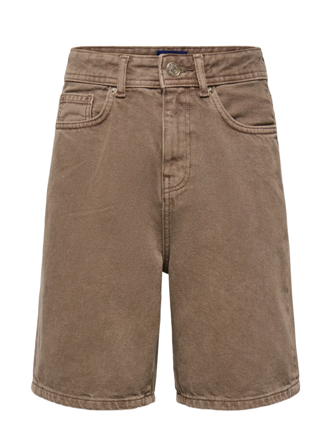 ONLY & SONS OSJFADE LOOSE BROWN 6608 TAI DNM SHORTS - Shorts - BROWN DENIM / brown