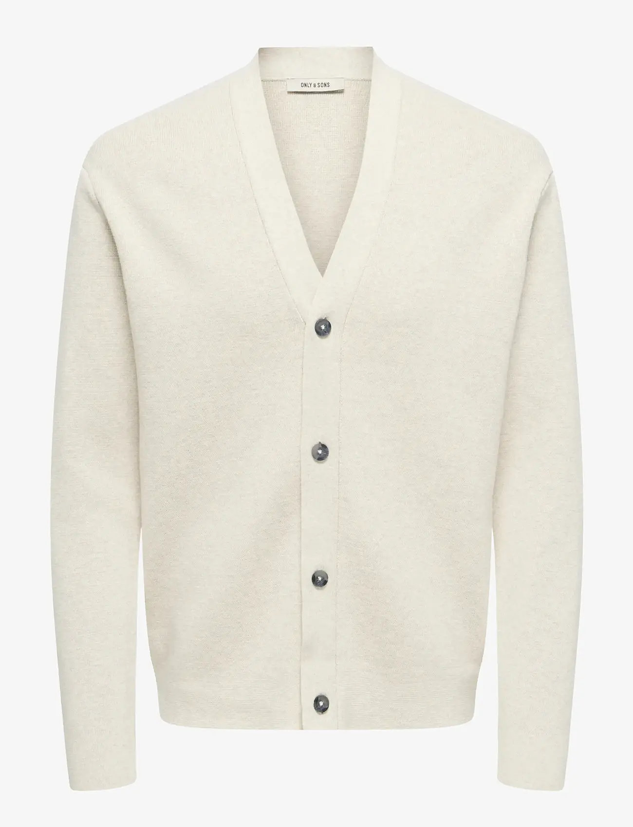 ONLY & SONS - ONSTING LIFE REG LS CARDIGAN KNIT NOOS - cardigans - gardenia - 1