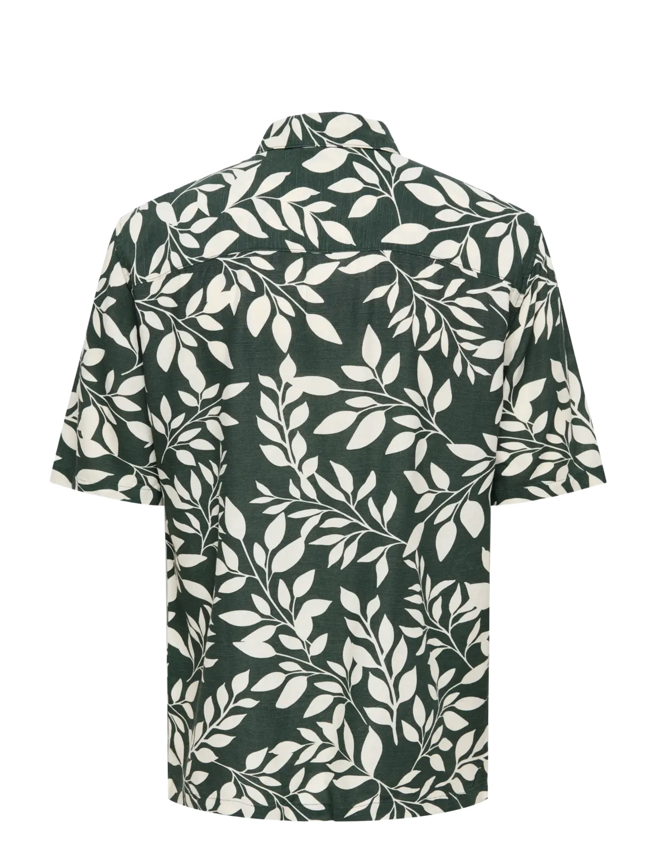 ONLY & SONS - ONSHARVI LIFE SS AOP SHIRT NOOS - hemden mit muster - darkest spruce - 2