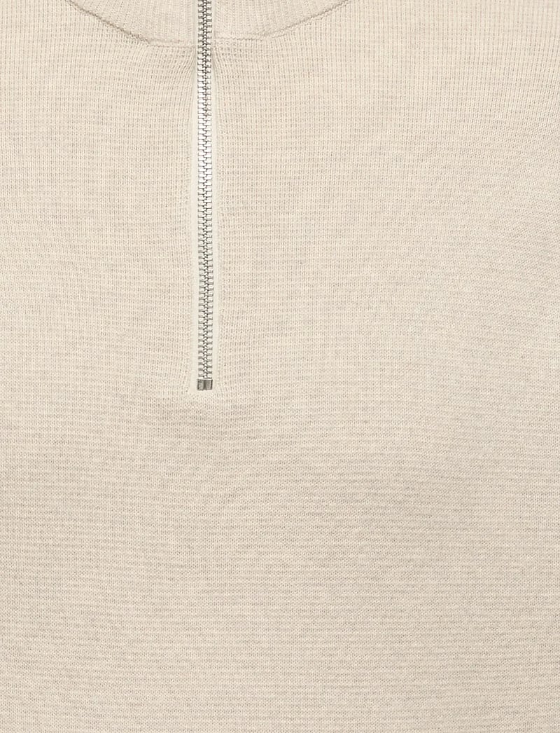 ONLY & SONS - ONSTING LIFE REG HALF ZIP KNIT NOOS - halfzip strik - gardenia - 2
