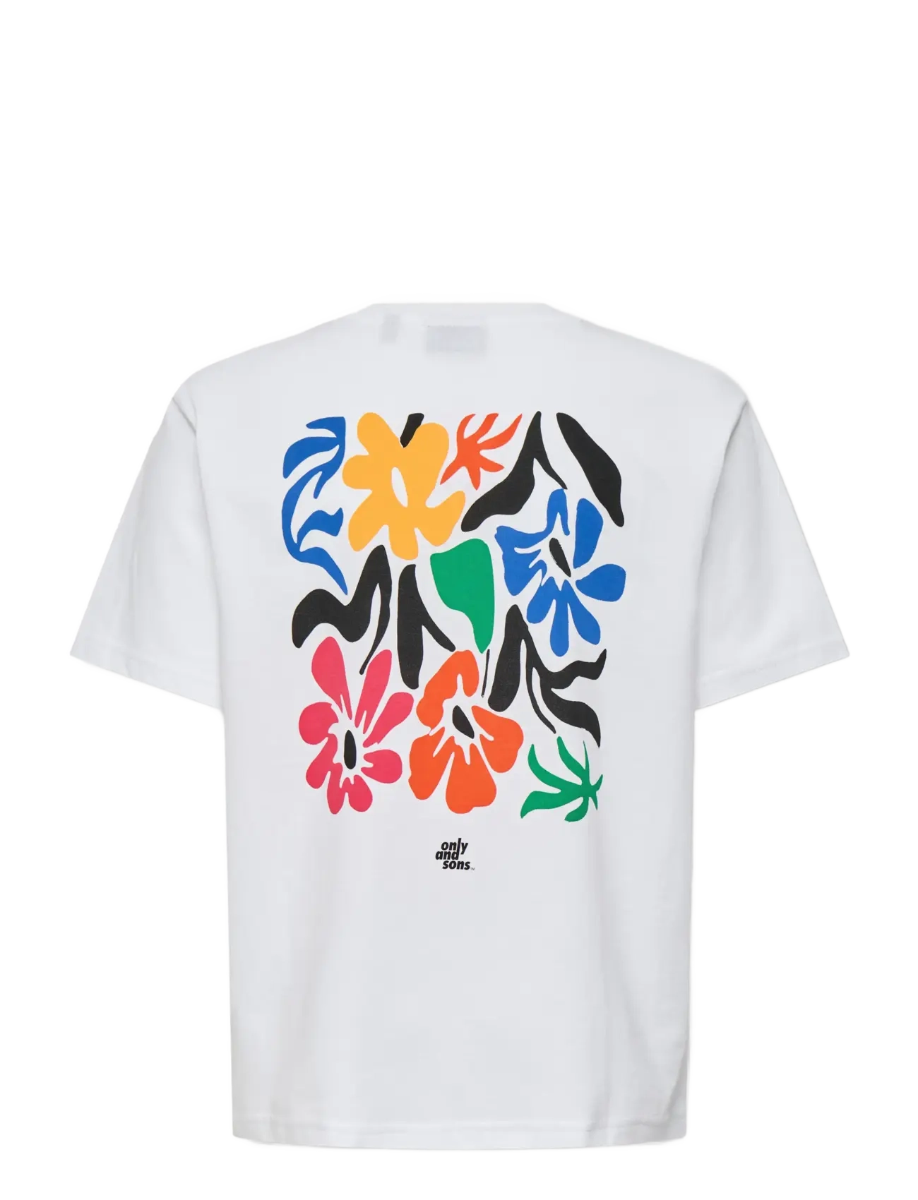 ONLY & SONS - OSJFRED LAURENT FLOW.  RLX SS JRS NOOS - kortärmade t-shirts - bright white - 2