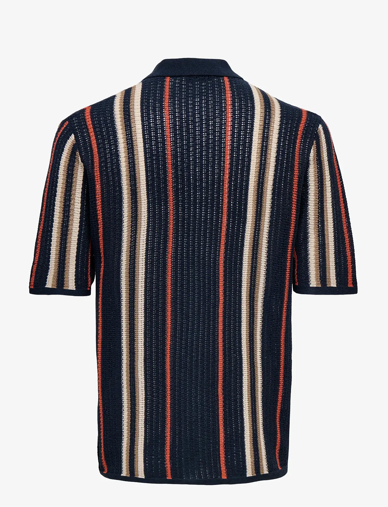 ONLY & SONS - ONSLEON REG SS SHIRT KNIT - polostrik - dark sapphire - 2