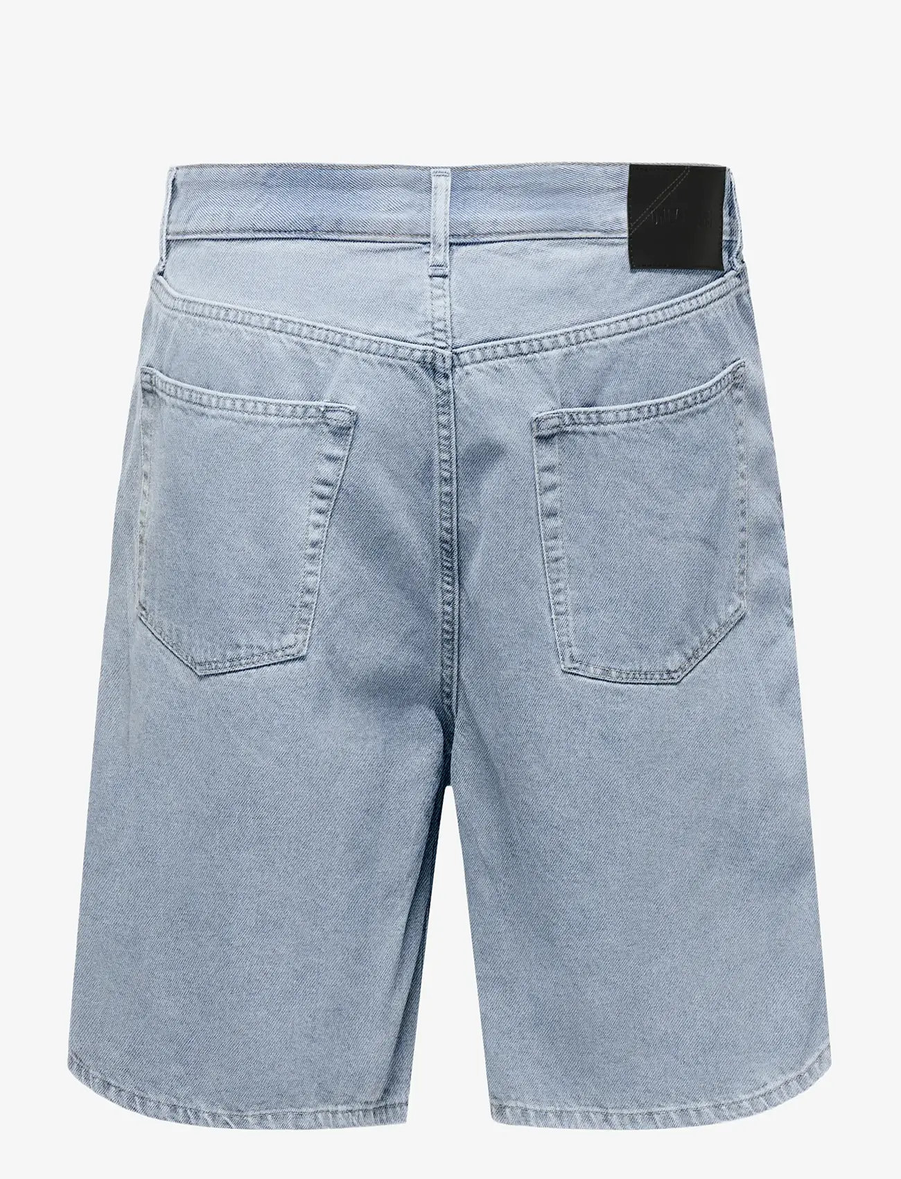 ONLY & SONS - ONSFADE PIM DNM SHORTS BOX - jorts - light blue denim - 2