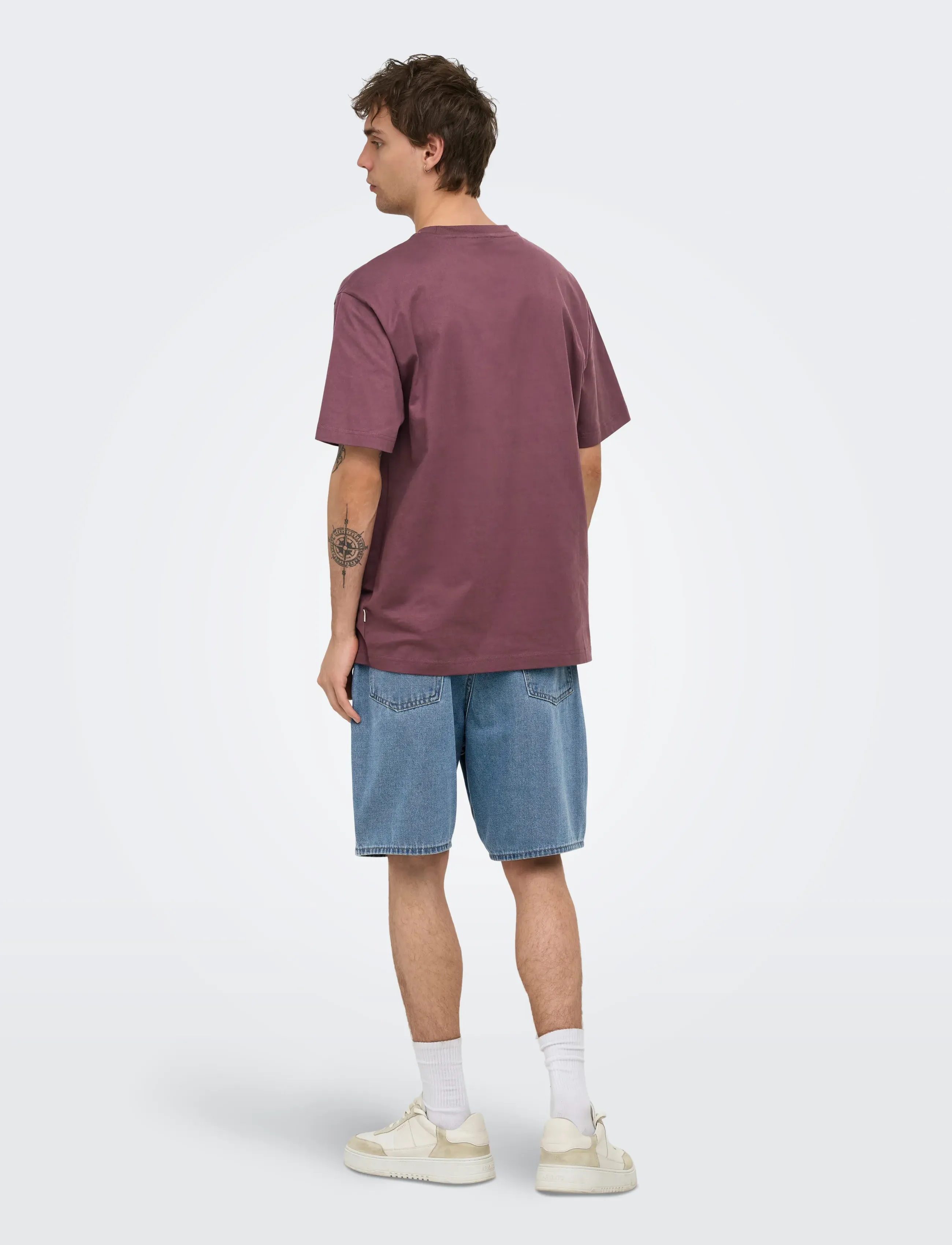 ONLY & SONS - ONSFADE PIM DNM SHORTS BOX - jorty - light medium blue denim - 3