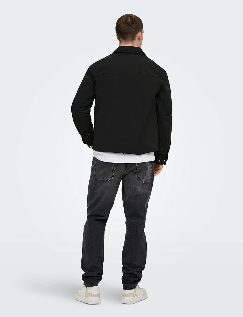 ONLY & SONS - ONSYURI JACKET OTW FRML - forårsjakker - black - 3