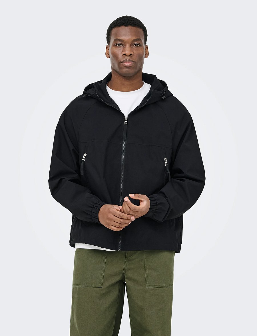ONLY & SONS - ONSSEAN LIFE TECHNICAL JACKET OTW - black - 0