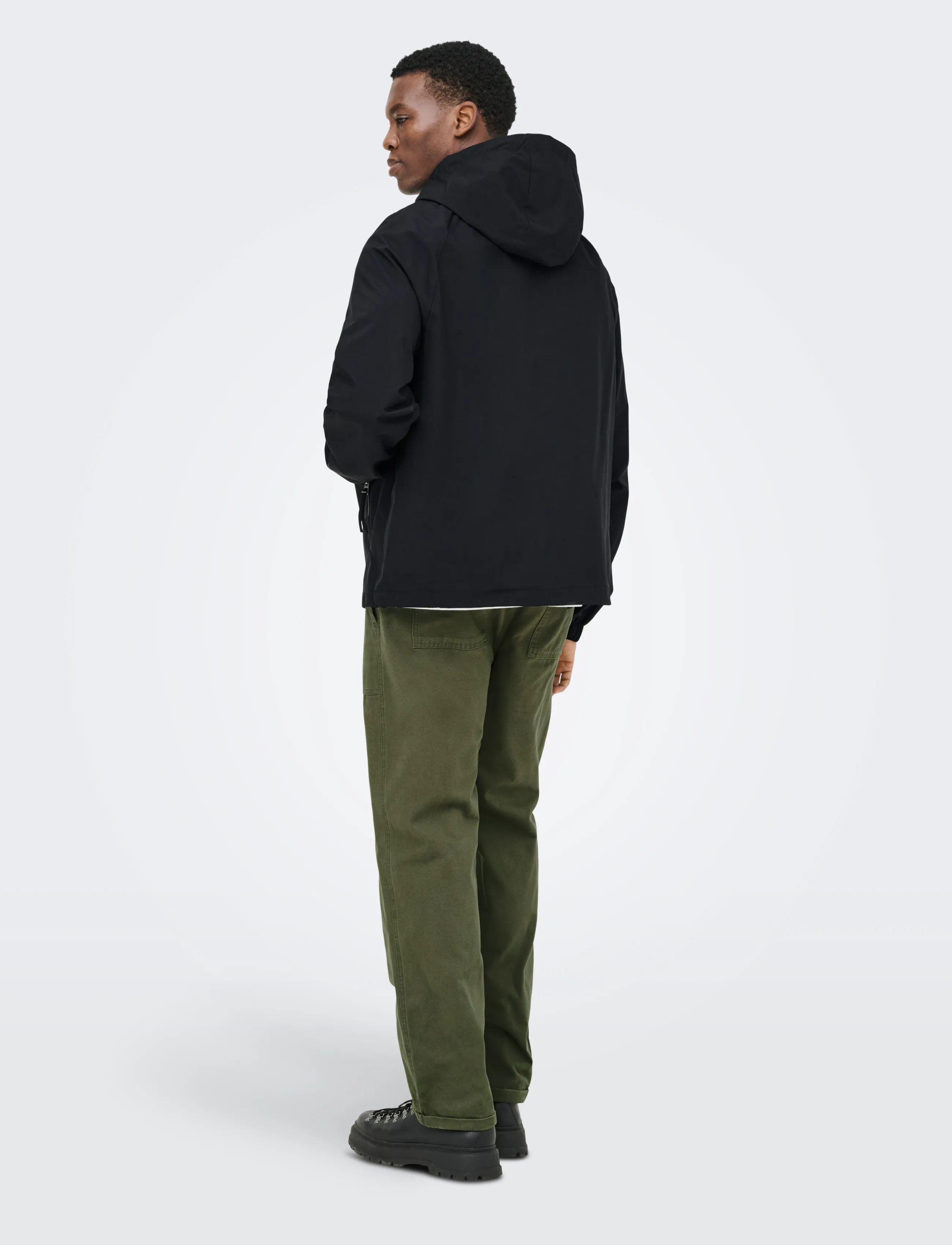 ONLY & SONS - ONSSEAN LIFE TECHNICAL JACKET OTW - black - 3