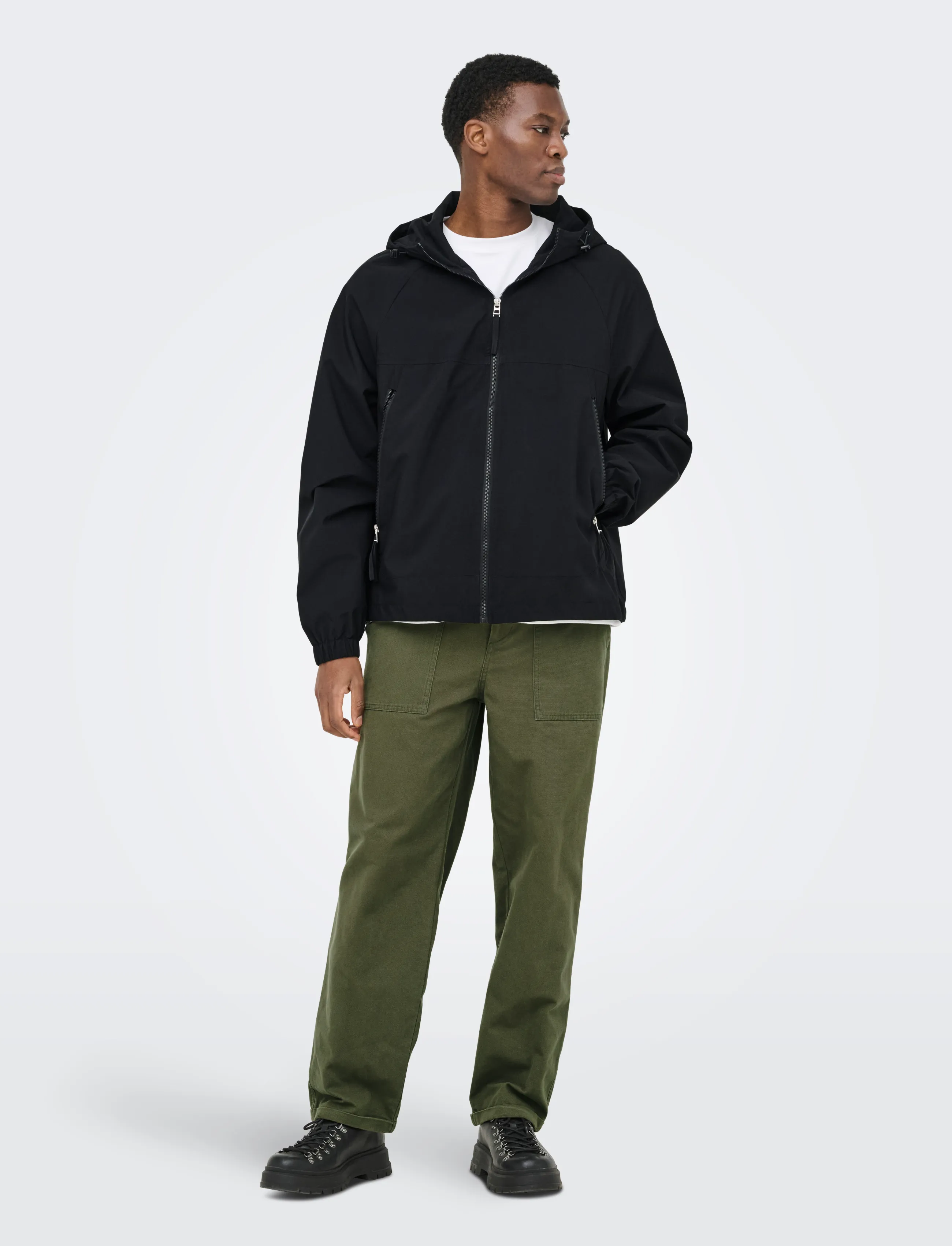 ONLY & SONS - ONSSEAN LIFE TECHNICAL JACKET OTW - black - 4