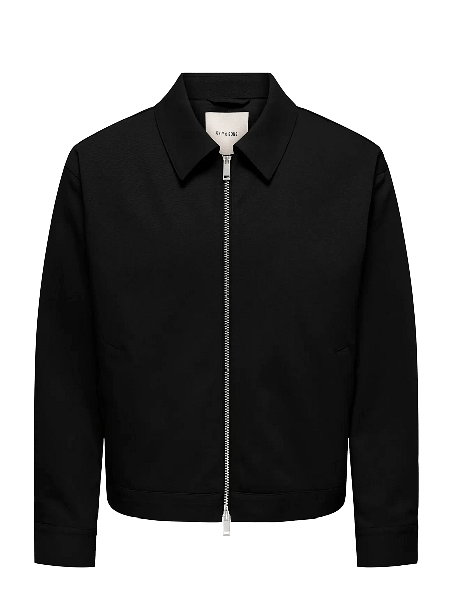 ONLY & SONS - ONSLEO LIFE JACKET OTW - kevadjoped - black - 1