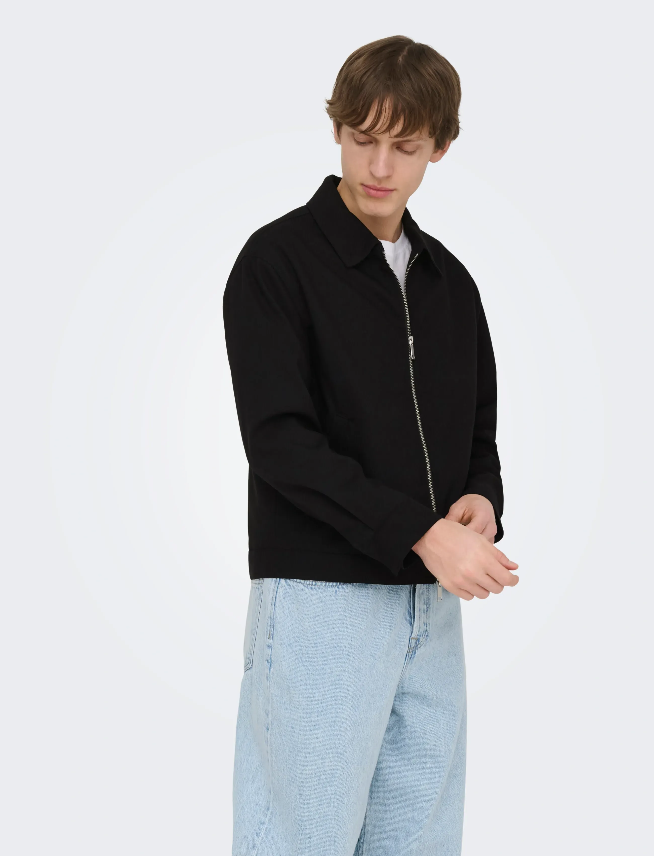 ONLY & SONS ONSLEO LIFE JACKET OTW - Overtøj - BLACK / black