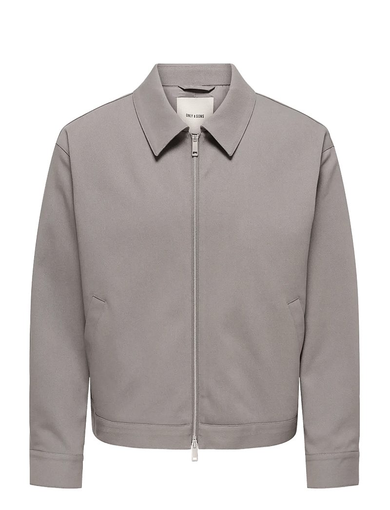 ONLY & SONS - ONSLEO LIFE JACKET OTW - frühlingsjacken - charcoal gray - 1