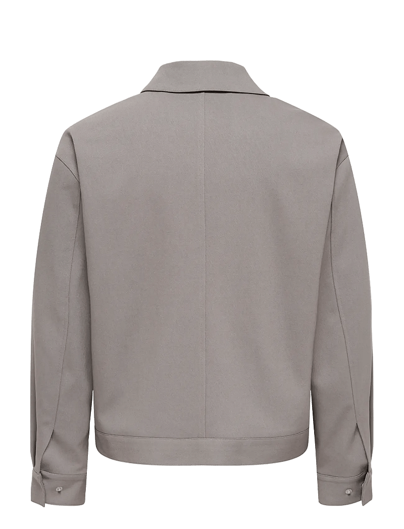 ONLY & SONS - ONSLEO LIFE JACKET OTW - frühlingsjacken - charcoal gray - 2