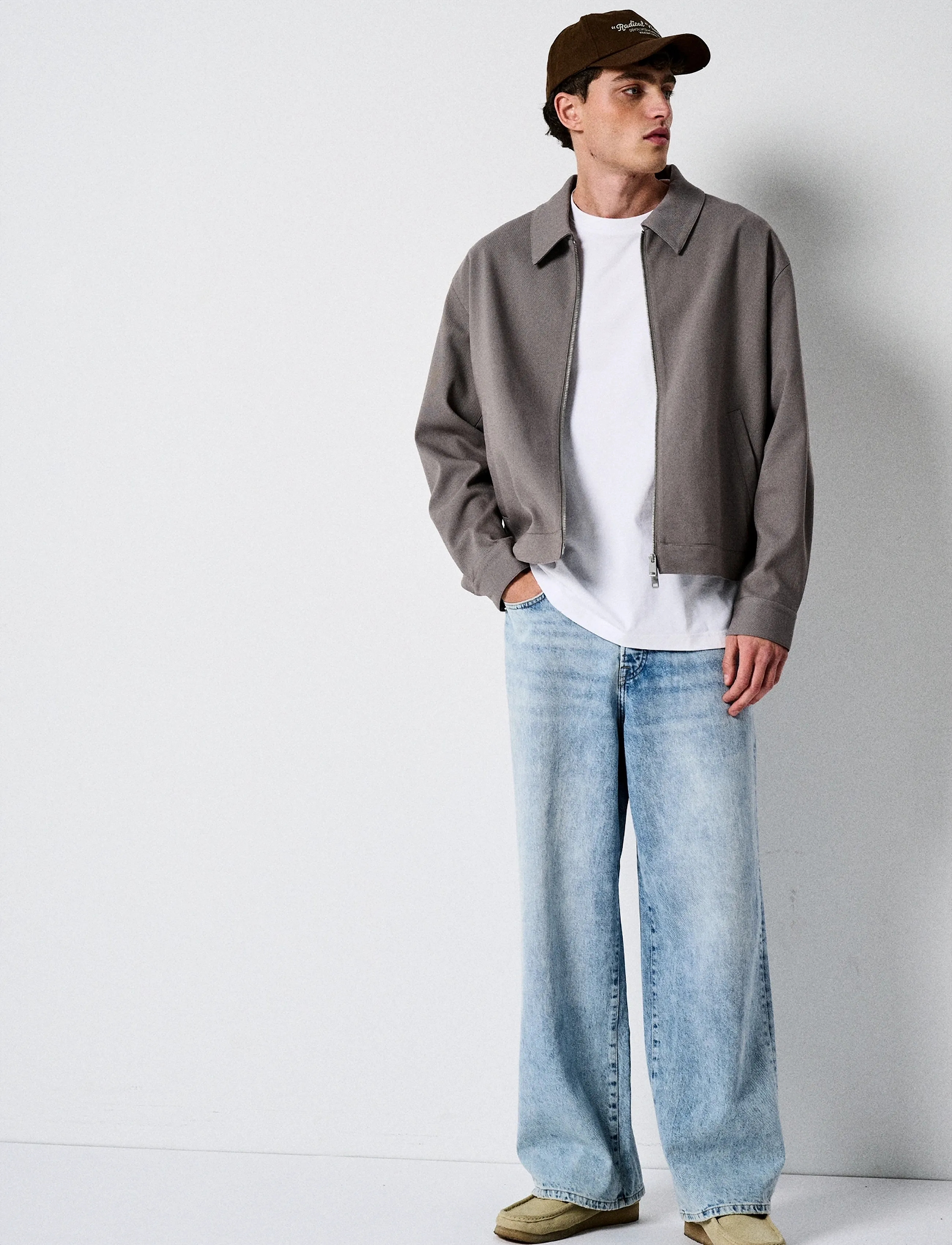 ONLY & SONS ONSLEO LIFE JACKET OTW - Looks for less - CHARCOAL GRAY / grey