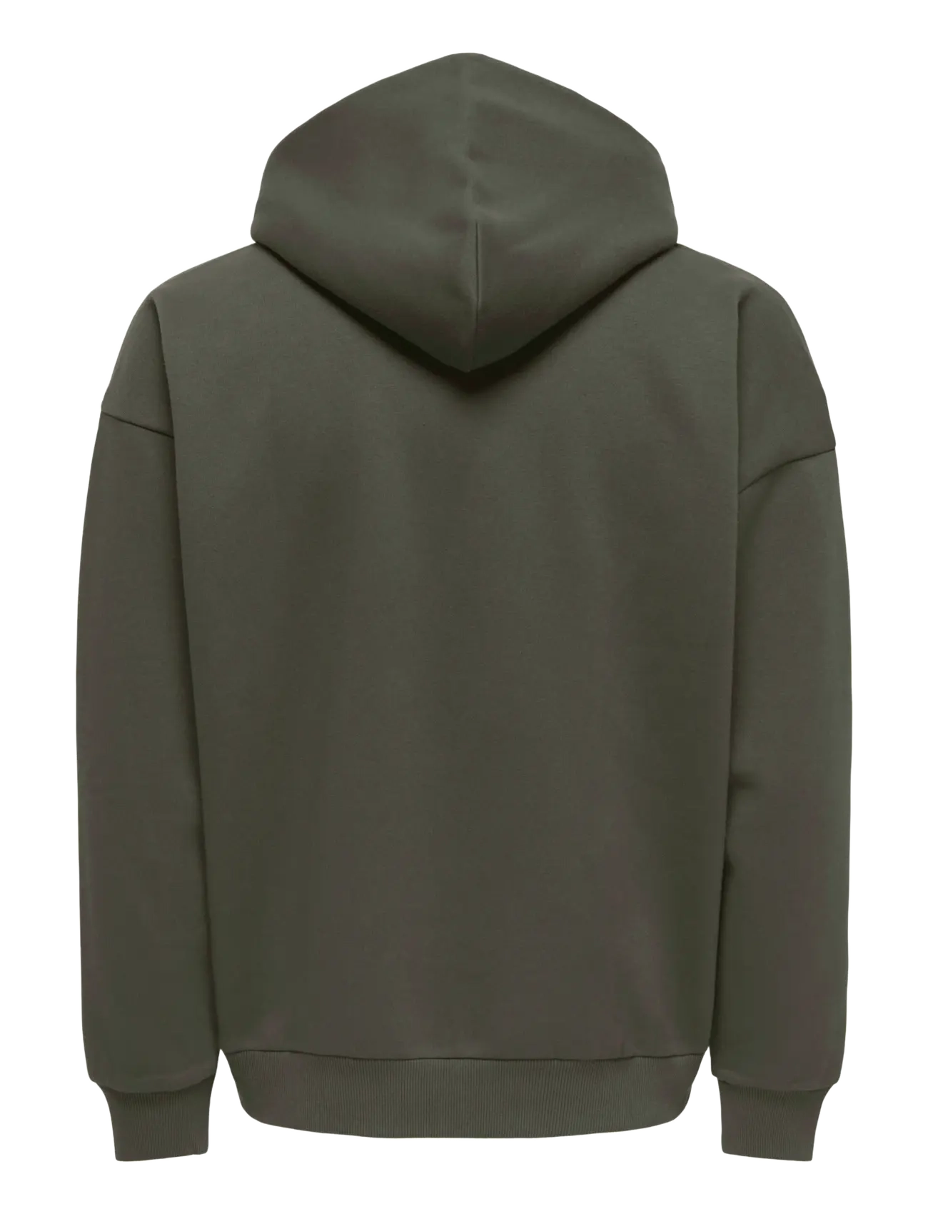 ONLY & SONS - ONSCERES OVZ LS HOODIE  SWEAT NOOS - kapuzenpullover - beluga - 2