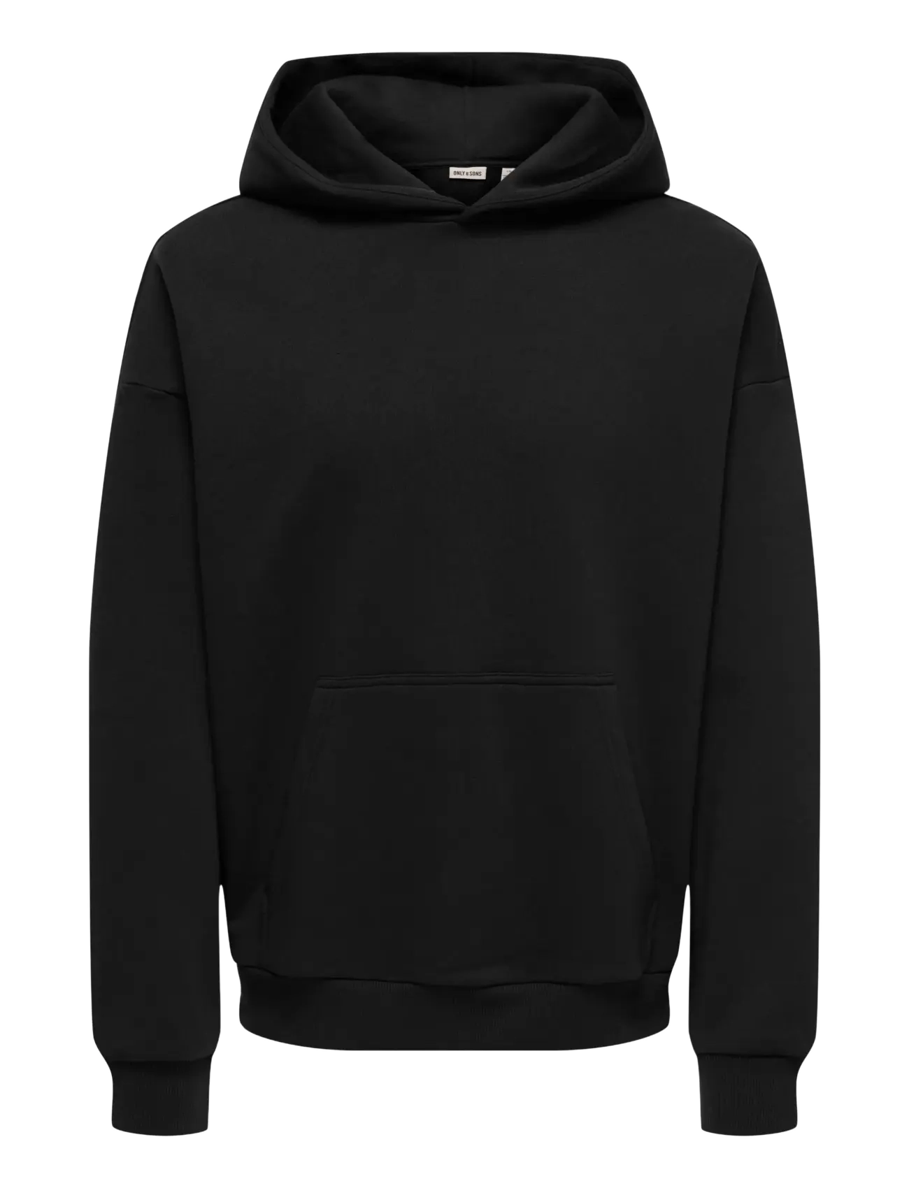 ONLY & SONS - ONSCERES OVZ LS HOODIE  SWEAT NOOS - hættetrøjer - black - 1