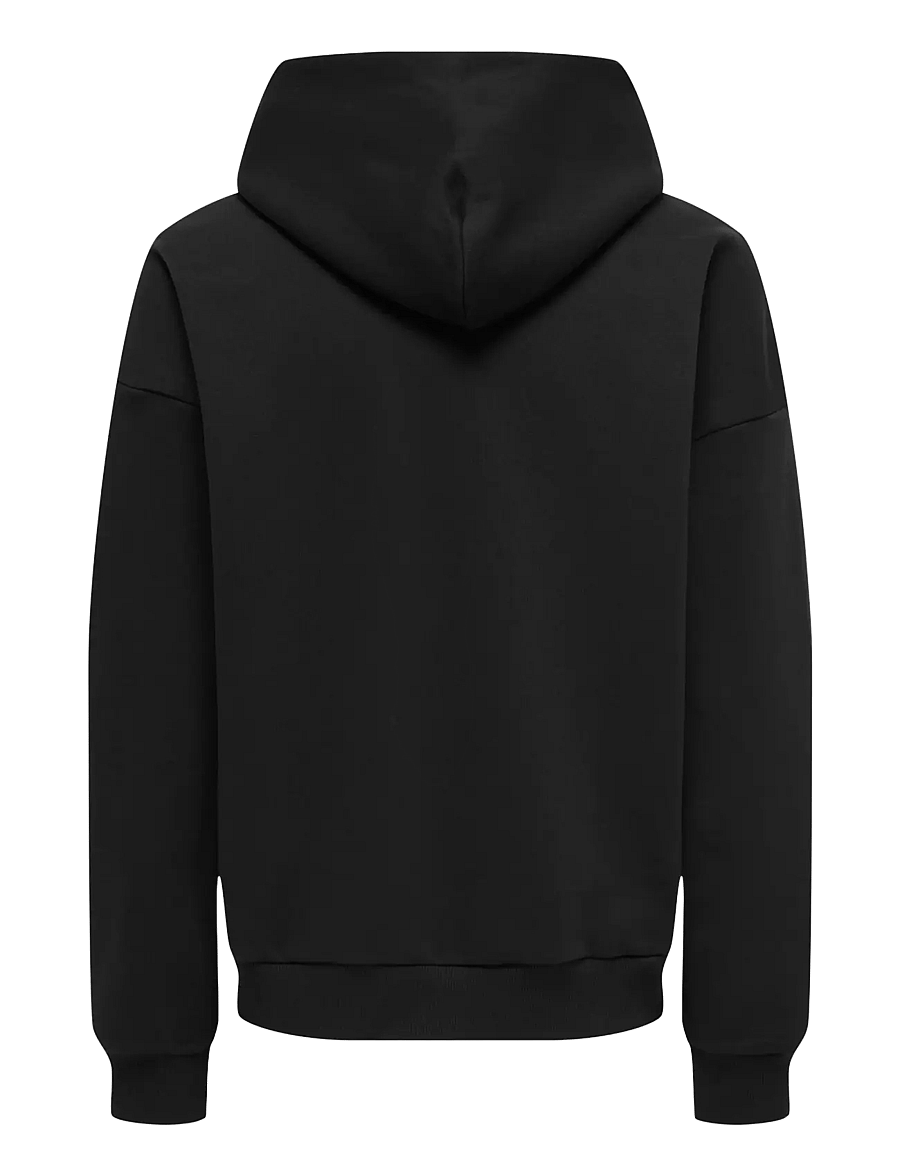 ONLY & SONS - ONSCERES OVZ LS HOODIE SWEAT NOOS - kapuzenpullover - black - 2
