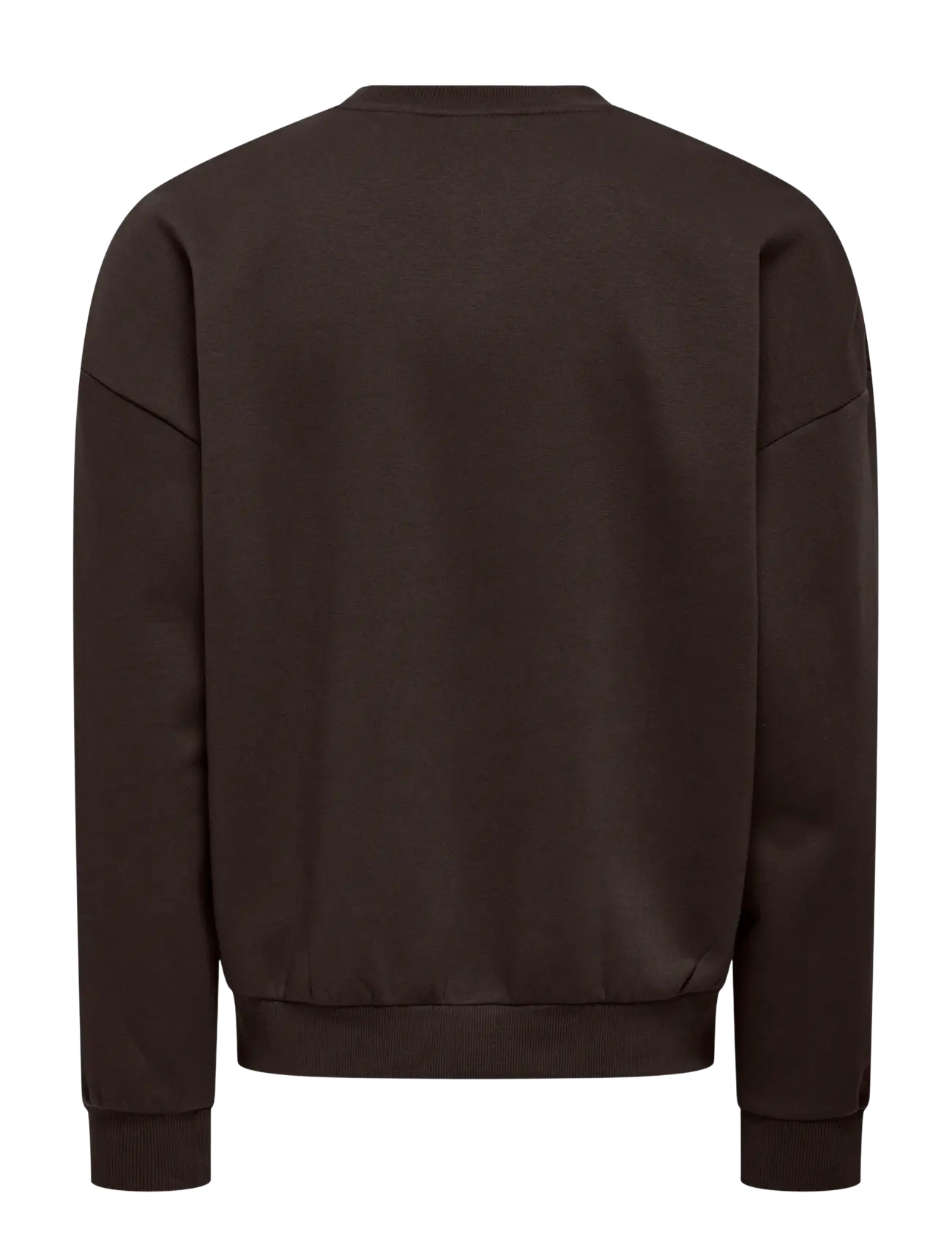 ONLY & SONS - ONSCERES OVZ LS CREW SWEAT NOOS - sweatshirts - coffee bean - 2
