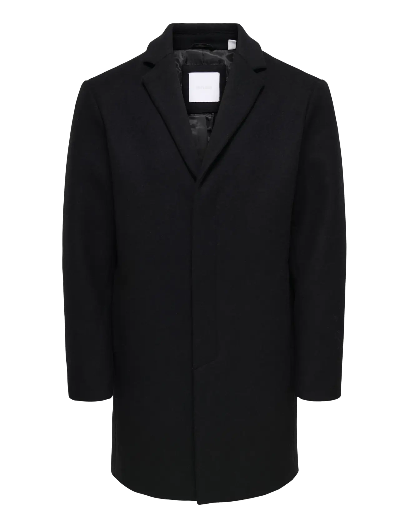 ONLY & SONS - ONSARON WOOL COAT OTW NOOS - black - 1