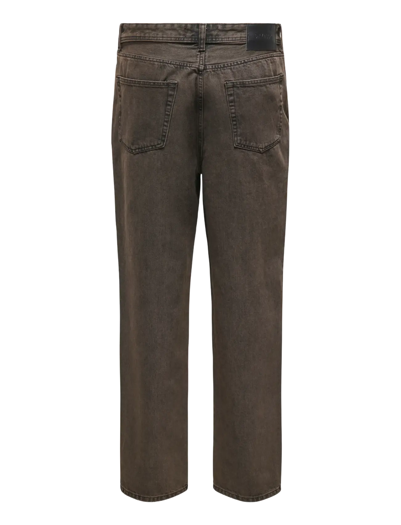ONLY & SONS - ONSFADE LOOSE BROWN 6813 TAI DNM - brown stone - 2