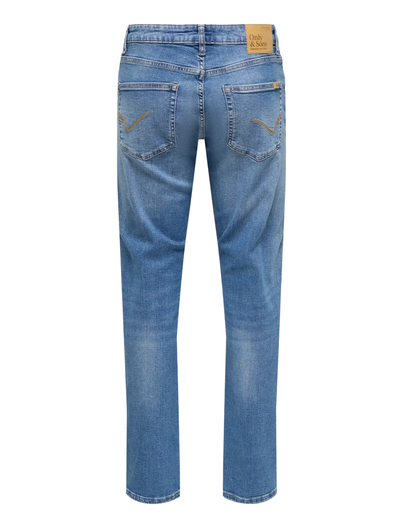 ONLY & SONS - ONSWEFT REG. JAX LMB 6817 TAI DNM NOOS - regular jeans - light medium blue denim - 2