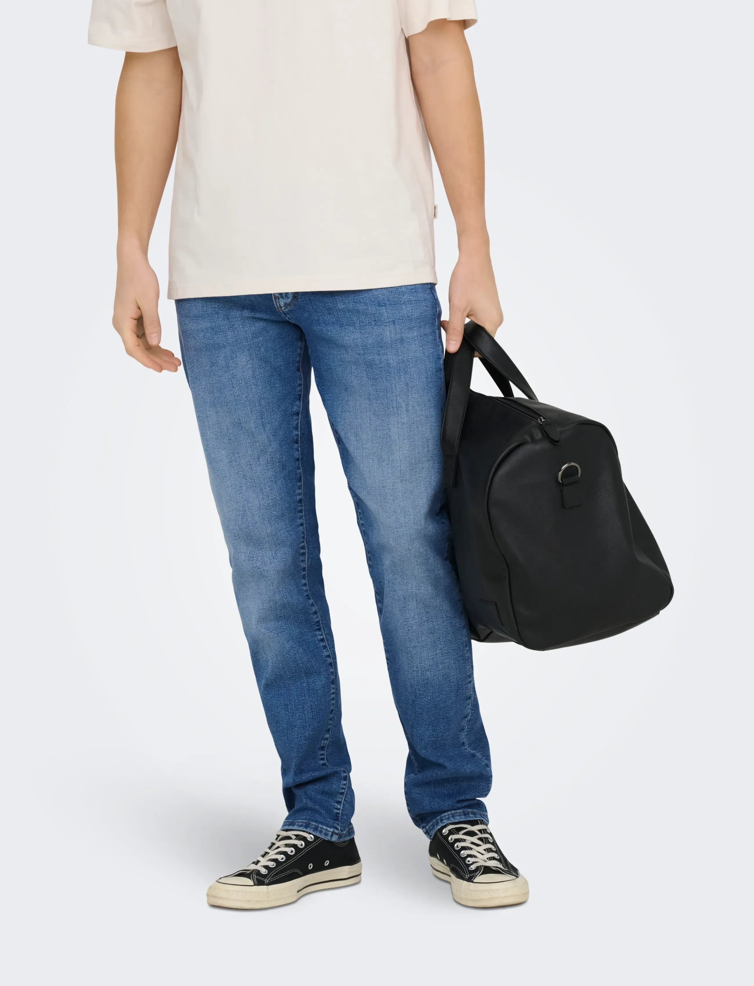 ONLY & SONS ONSWEFT REG. JAX LMB 6817 TAI DNM NOOS - Teksariided - LIGHT MEDIUM BLUE DENIM / blue