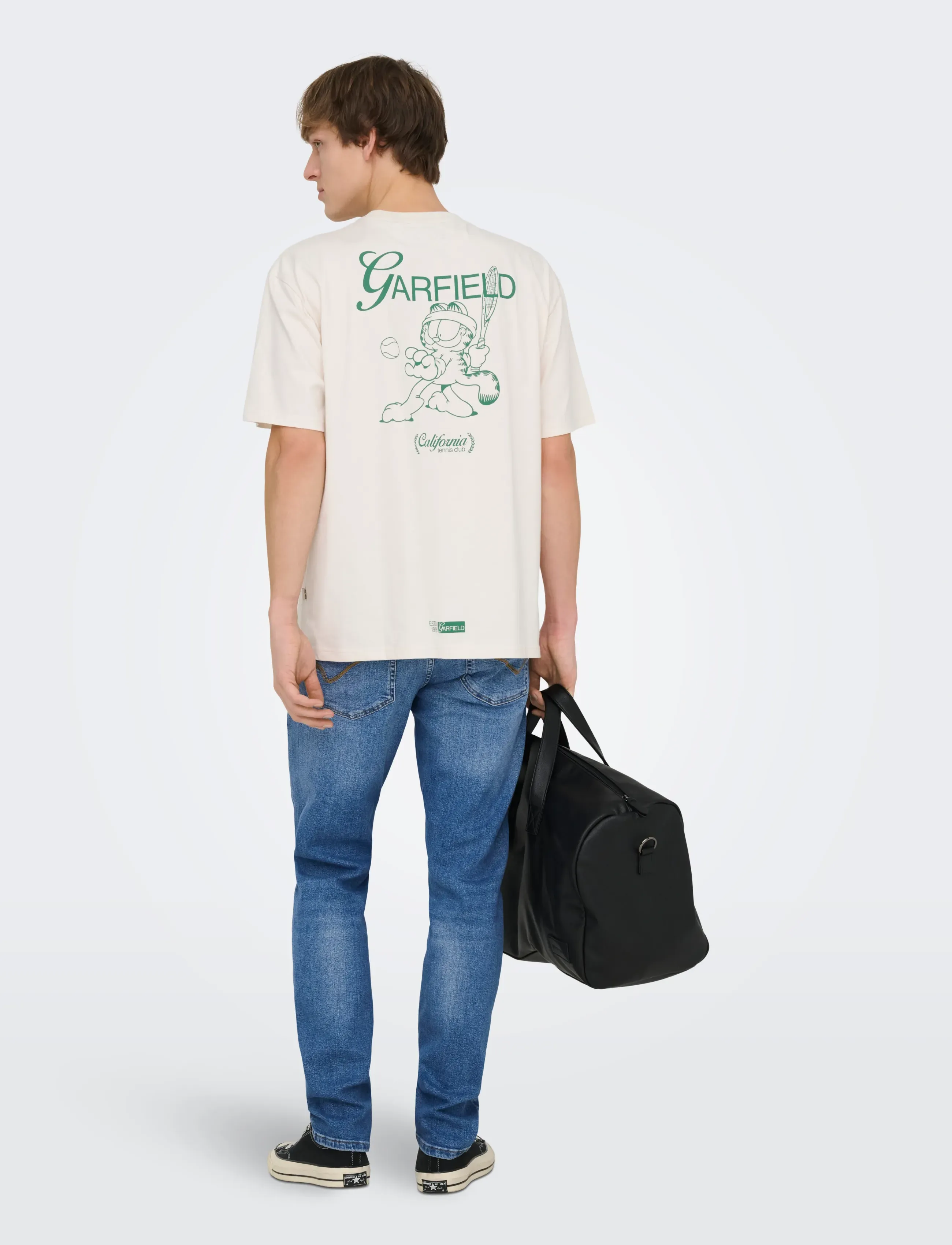 ONLY & SONS - ONSWEFT REG. JAX LMB 6817 TAI DNM NOOS - regular jeans - light medium blue denim - 3