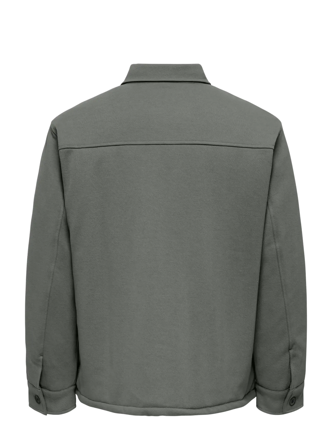 ONLY & SONS - ONSNEWKODYL SHACKET SWEAT - casual skjortor - castor gray - 1